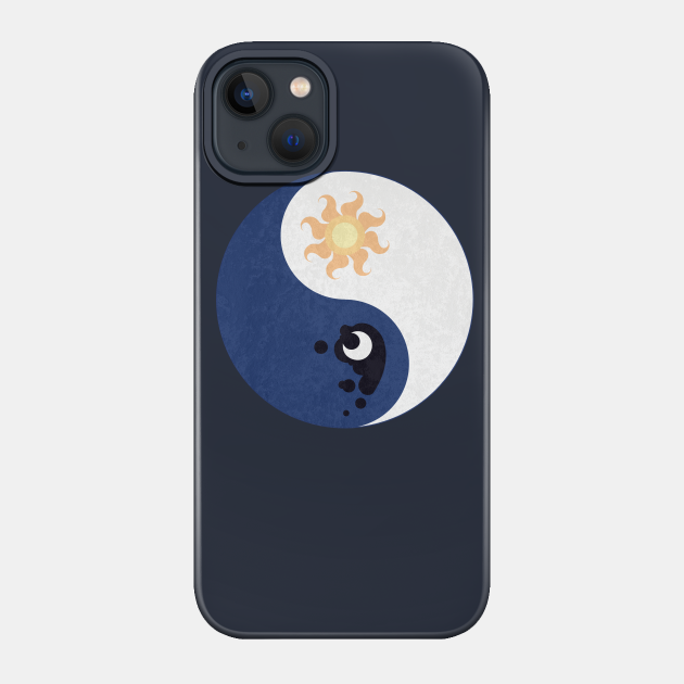 Celestia & Luna Yin Yang - Fantasy - Phone Case