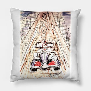 Detroit Grand Prix Pillow