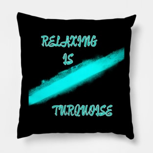 turquoise Pillow