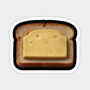 Cheese Toast Bread Sandwich Vintage Yummy Kawaii Coffee Magnet