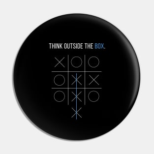 Think Outside the Box Pin