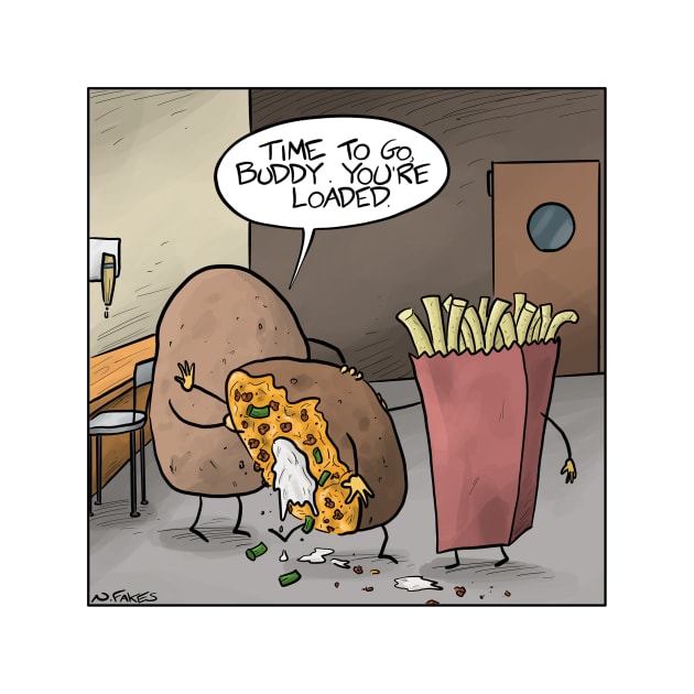 Loaded Potato by cartoonistnate