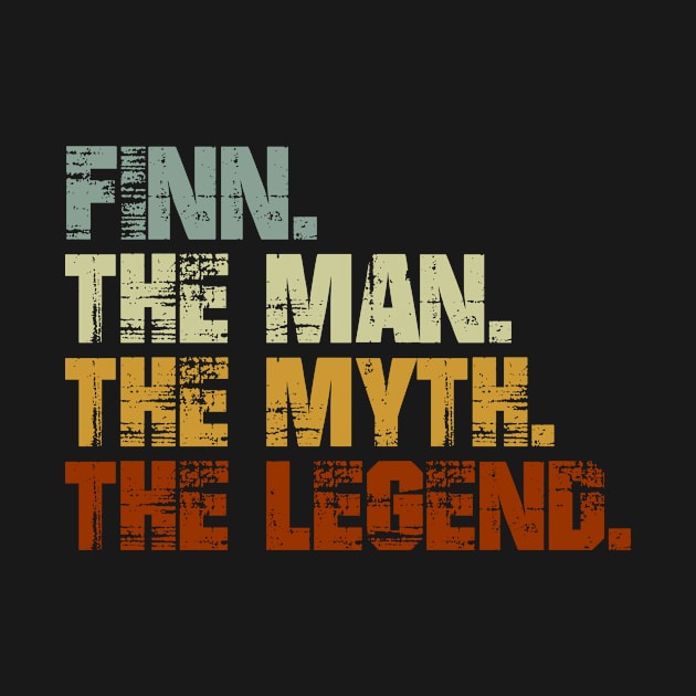 Finn The Man The Myth The Legend by designbym