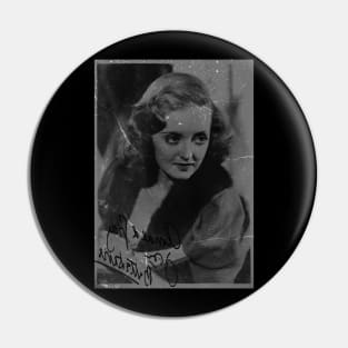 bette vintage Pin