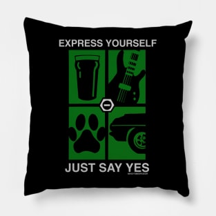 Express Yourself Mindy’s Beer Gear Style Pillow