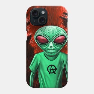 Planet X Aliens Sci-Fi NFT Collection Phone Case