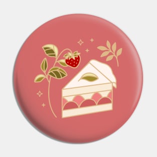 Strawberry Cake Pin