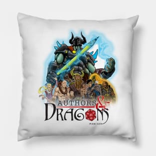 Authors and Dragons EPIC! Pillow