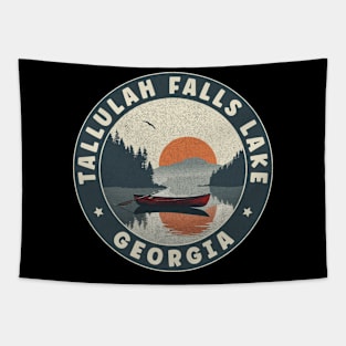 Tallulah Falls Lake Georgia Sunset Tapestry