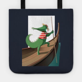 There are no crocodiles in Italy! Tote