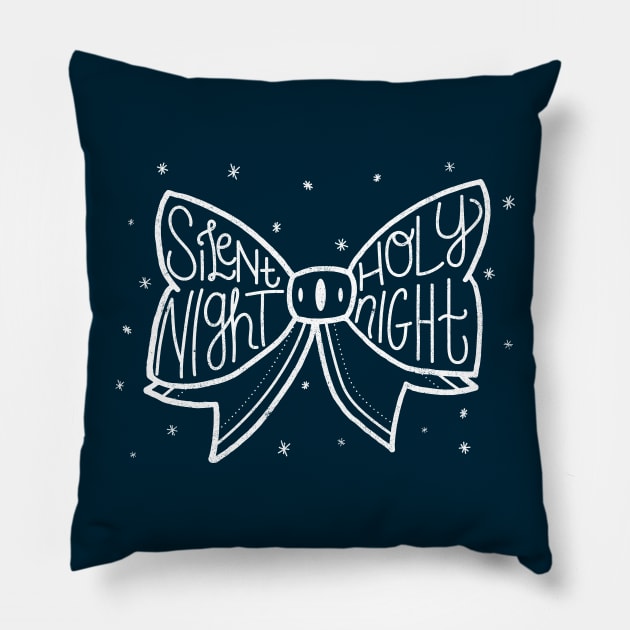 Silent Night Pillow by dorothytimmer