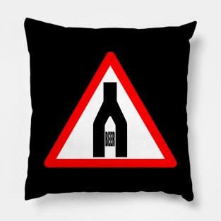 Beer Time Sign Pillow