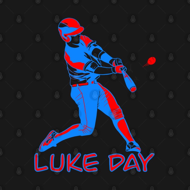 LUKE DAY RED WHITE AND BLUE BASEBALL PLAYER by sailorsam1805