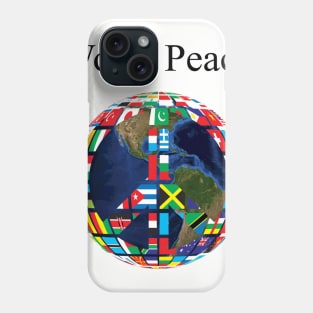 World Peace Phone Case