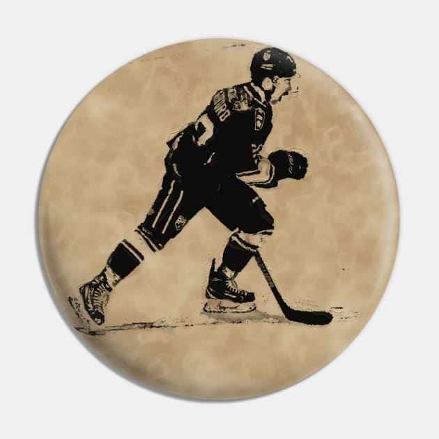 The Hockey Player - Pro Ice Hockey Pin by Highseller