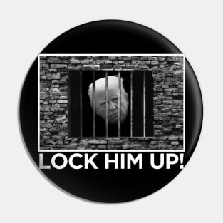 Lock Him Up! Pin