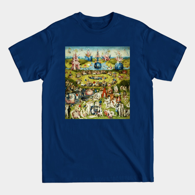 Discover Garden of Earthly Delights , Paradise and Hell by Hieronymus Bosch - Paradise And Hell - T-Shirt