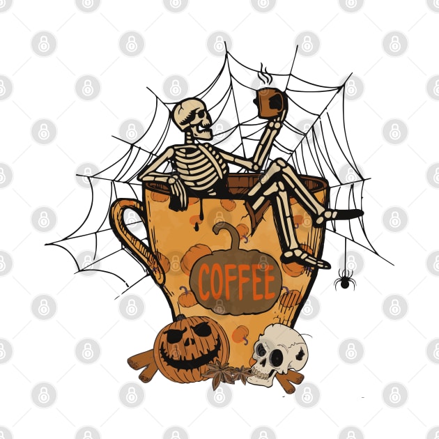 Funny Coffee Halloween by reedae
