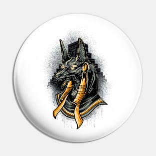 Anubis, Pharaoh Design Pin