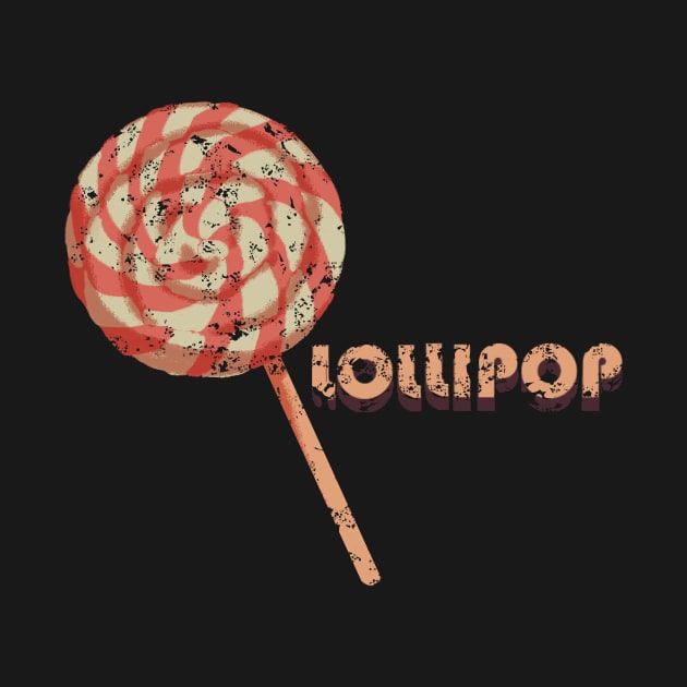 lollipop - oldschool print by Evedashy