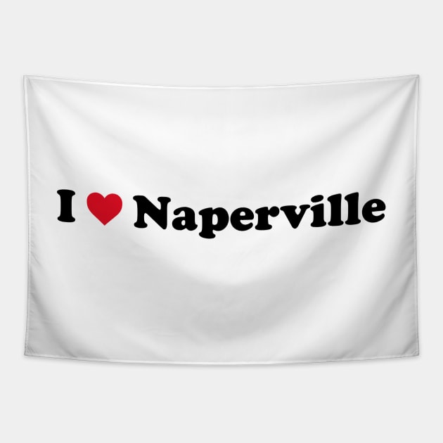 I Love Naperville Tapestry by Novel_Designs