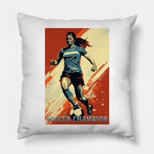 FIFA Women World Cup Poster Pillow