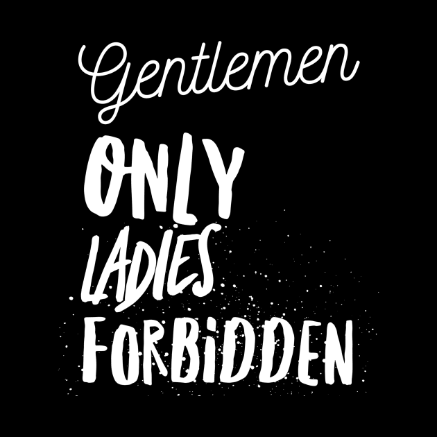 Gentlemen only ladies forbidden by GMAT