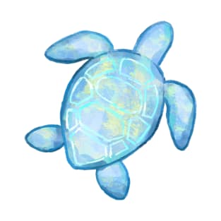 blue Sea Turtle T-Shirt