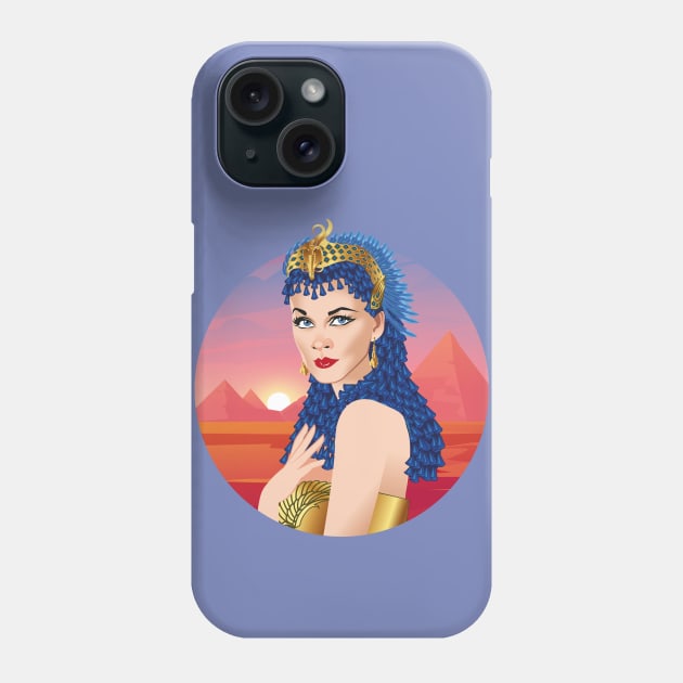 Vivien Leigh Phone Case by AlejandroMogolloArt