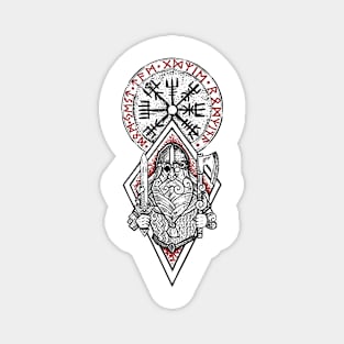 Odin Viking warrior Magnet