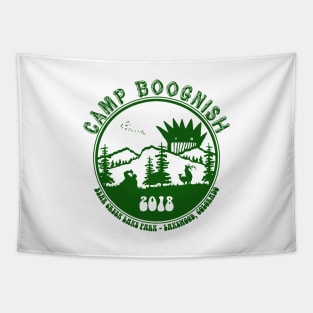 CAMP BOOGNISH (Vintage Green) Tapestry