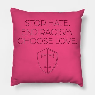 Webster Thomas HS 22-23 Choose Love (black) Pillow