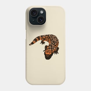 Gila monster Phone Case