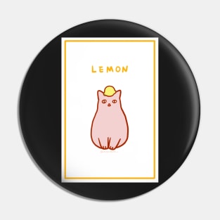 Lemon Kitty by Sunnie Meowtlu Pin