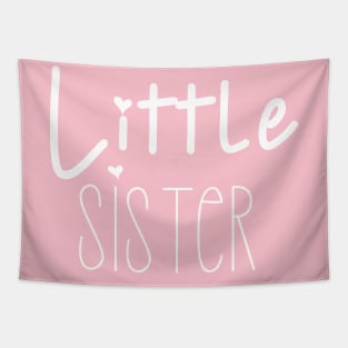 Little sister fun positive design Tapestry