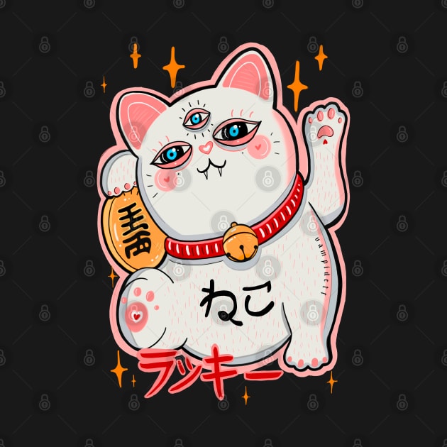 Lucky cat manekineko COLORS by dett