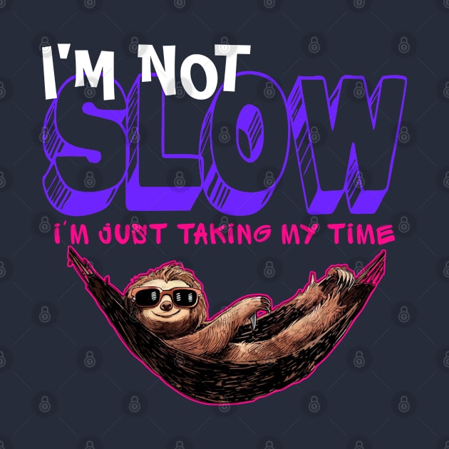 Funny sloth by Qrstore