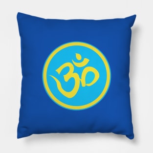 Om Spiritual Awareness Meditation Yoga Pillow