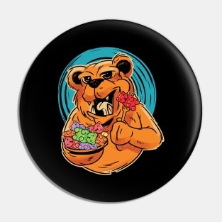 Bears doing Bear Things Graphic Pin