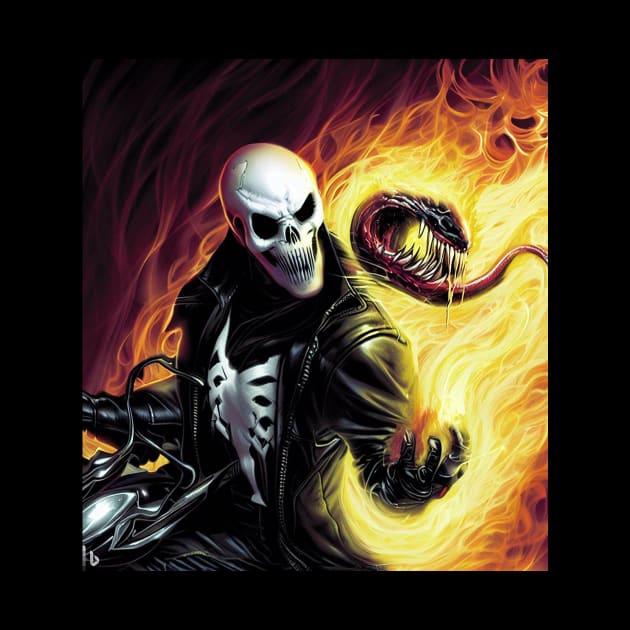 Ghost Rider Symbiote by Scorpio Marketing 