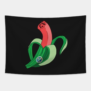 Watermelon Banana or Banana Watermelon Tapestry