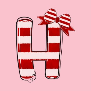 Letter H (Christmas Alphabet) T-Shirt