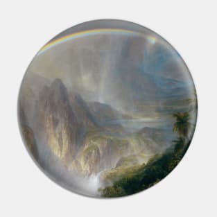 Rainy Season in the Tropics by Frederic Edwin Church Pin