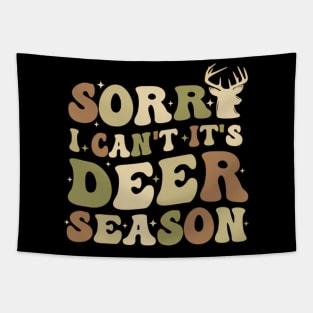 Deer Hunting Funny Saying Deer Hunting Season Groovy Tapestry
