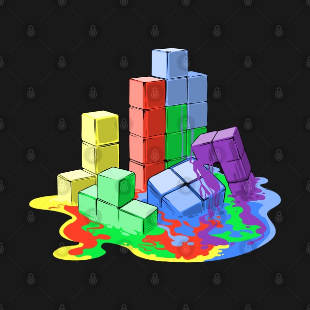 Melting Blocks by Zascanauta