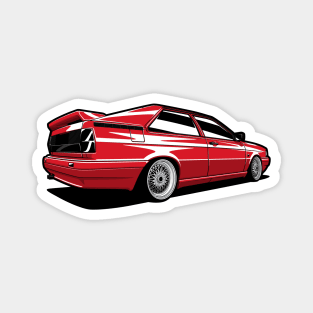 Red Coupe GT B2 1980 Magnet