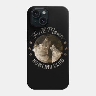 Full Moon Howling Club Phone Case