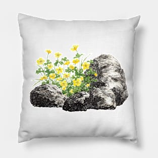 January 20th birthday flower Pillow