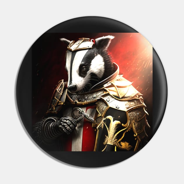 Badger Knight - Ben Pin by HIghlandkings