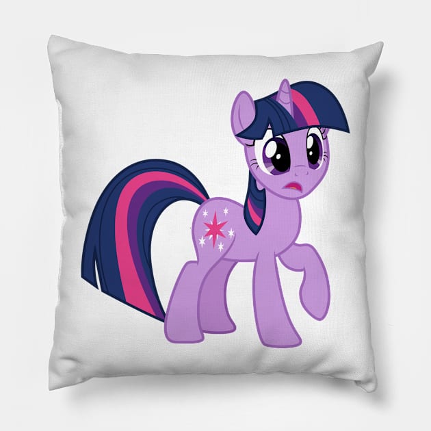 This was not part of Twilight Sparkle’s plan Pillow by CloudyGlow